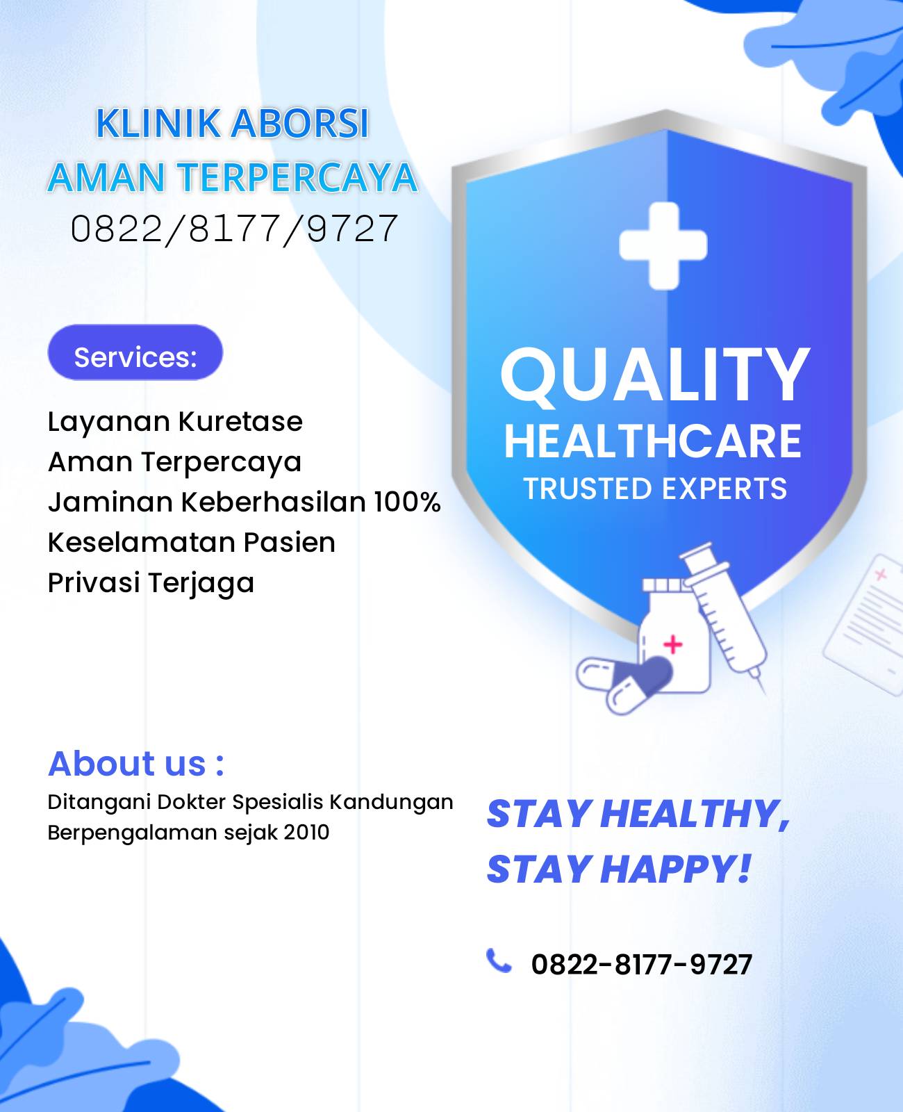 KLINIK ABORSI KURET PONTIANAK WA 082281779727 KLINIK ABORSI PONTIANAK, 0822/81779/727 TEMPAT ABORSI PONTIANAK, WA 082281779727 D