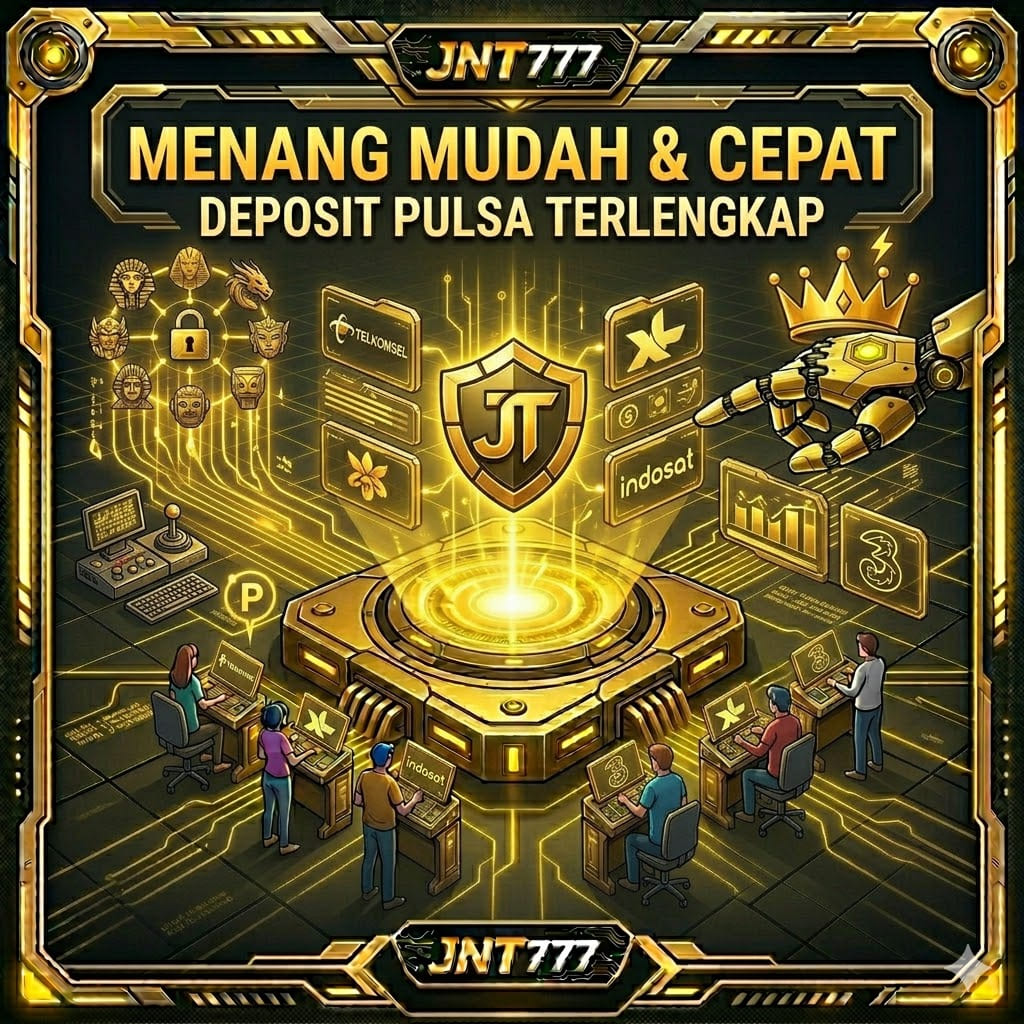 Jnt777 Situs Slot Gampang Menang dengan Opsi Deposit Pulsa Provider Terlengkap